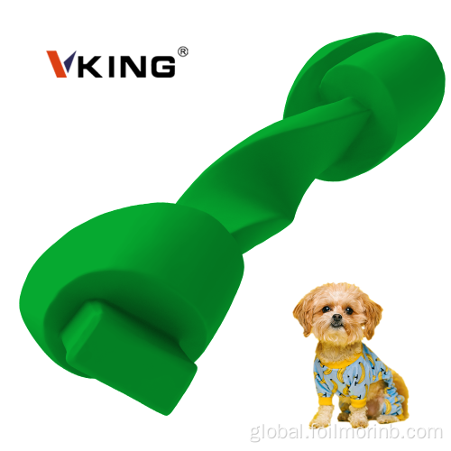 Dog Teething Toys Green Pet Interactive Dog Chew Toys Factory
